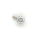 14K White Gold Diamond Pendant; 0.80CTW, 0.6g