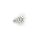 14K White Gold Diamond Pendant; 0.80CTW, 0.6g