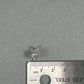 14K White Gold Diamond Pendant; 0.80CTW, 0.6g