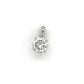 14K White Gold Diamond Pendant; 0.80CTW, 0.6g