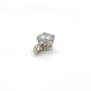 14K White Gold Diamond Pendant; 0.80CTW, 0.6g