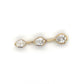 14K Yellow Gold Diamond Pendant; 0.86CTW; 1.5g