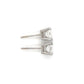 14K White Gold Diamond Stud Earrings; 0.80CTW; 1.0g
