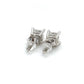 14K White Gold Diamond Stud Earrings; 0.80CTW; 1.0g
