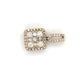 14K Yellow Gold Diamond Square Pendant; 0.40CTW; 1.4g