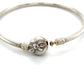 Authentic Pandora 925 Sterling Silver Bracelet Bangle W/ Box