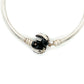 Authentic Pandora 925 Sterling Silver Bracelet Bangle W/ Box