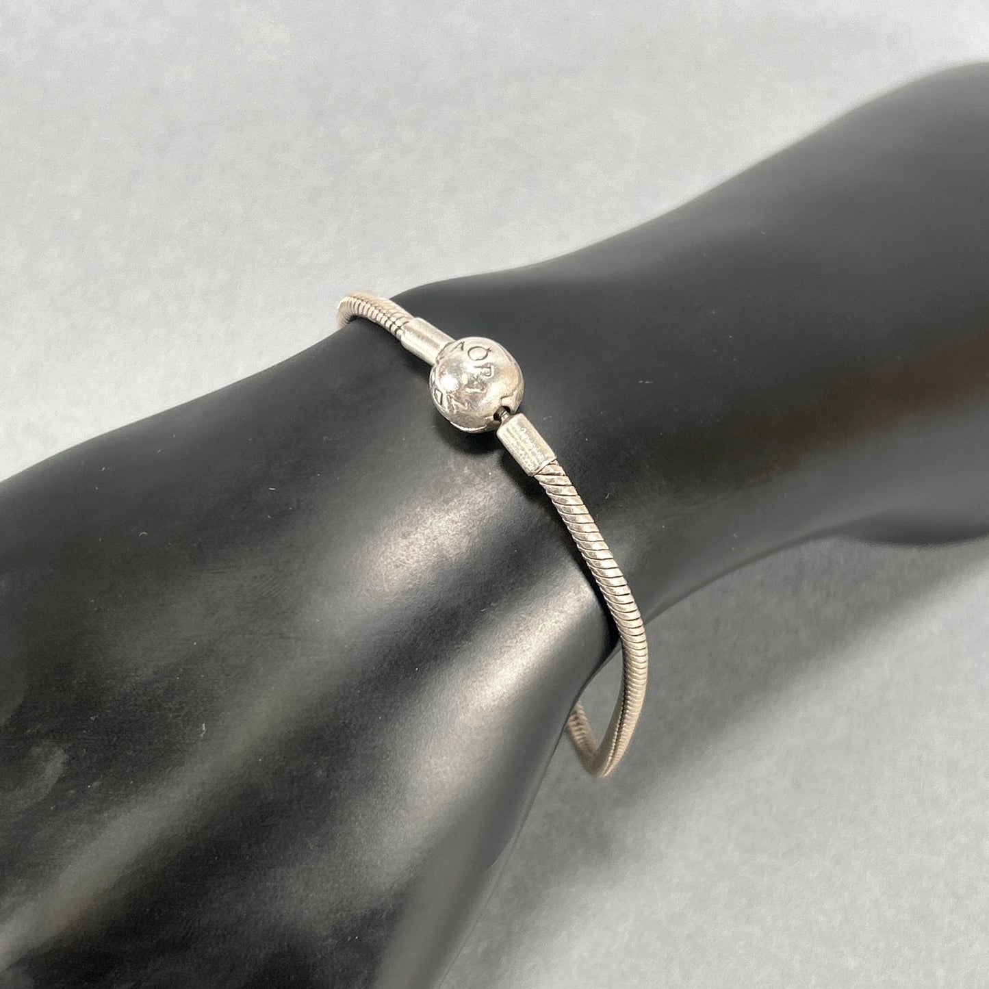 Authentic Pandora 8" 925 Sterling Silver Bracelet