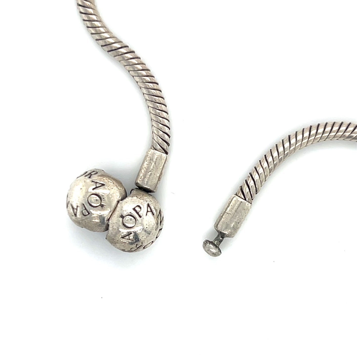Authentic Pandora 8" 925 Sterling Silver Bracelet