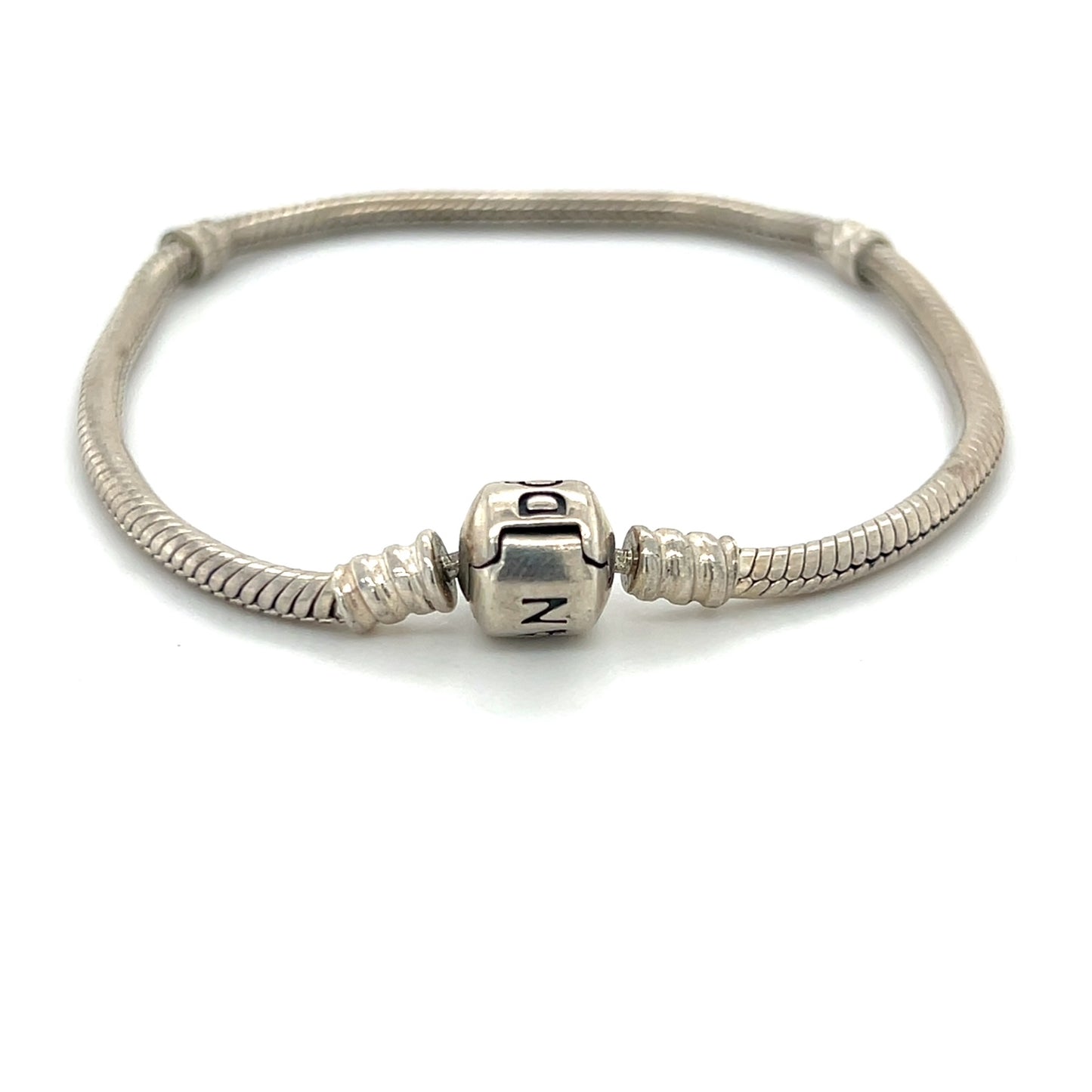 Authentic Pandora 7" 925 Sterling Silver Bracelet