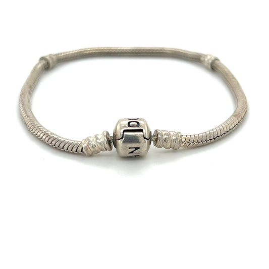 Authentic Pandora 7" 925 Sterling Silver Bracelet