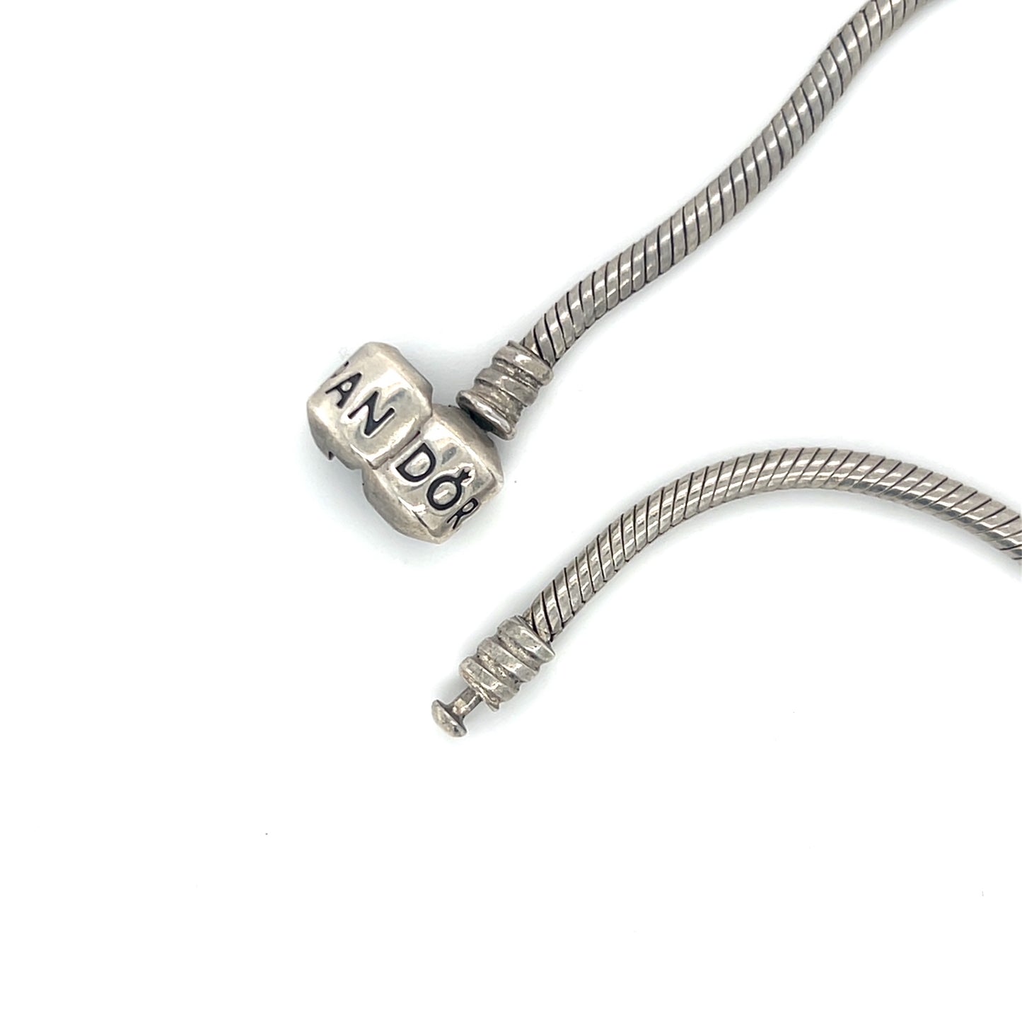 Authentic Pandora 8" 925 Sterling Silver Bracelet