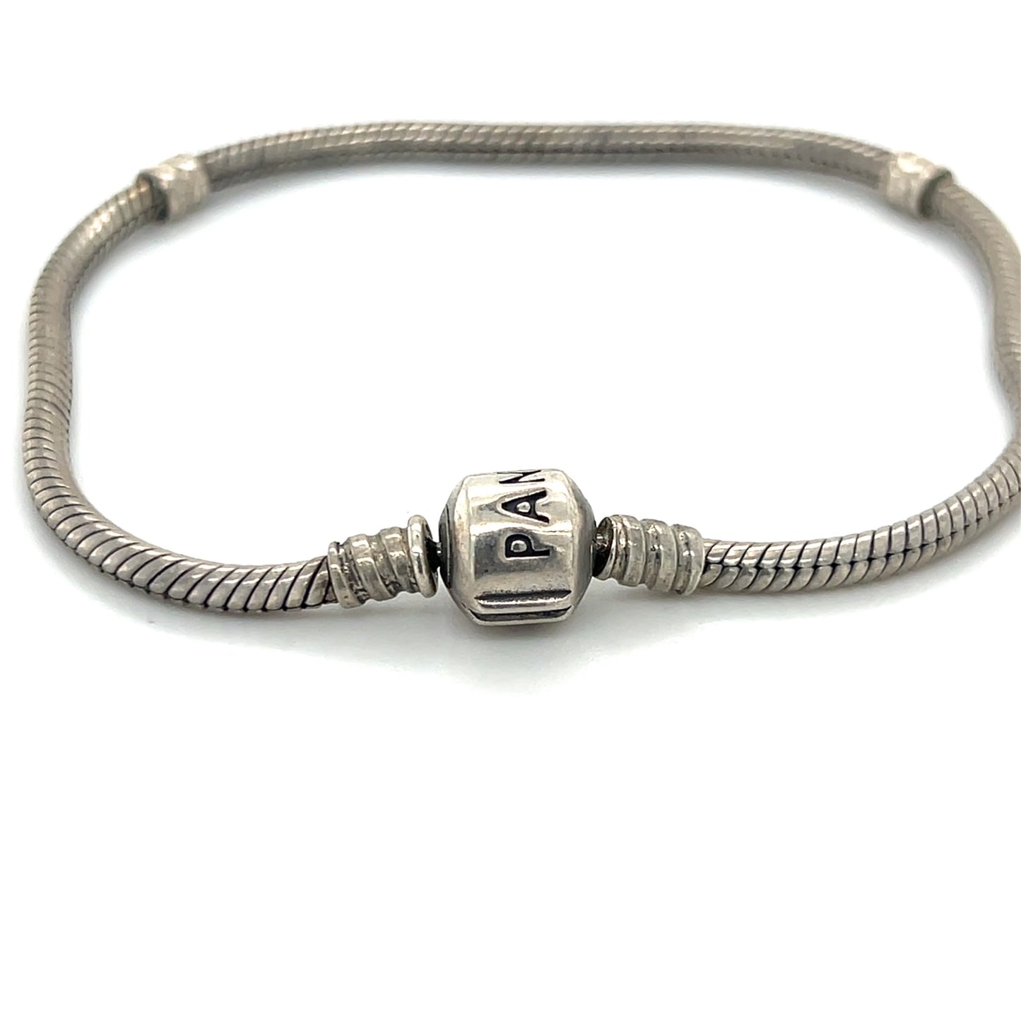 Authentic Pandora 8" 925 Sterling Silver Bracelet