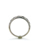 14K White Gold Diamond Lady's Fashion Ring; 0.10CTW; Size 6.5