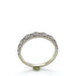 14K White Gold Diamond Lady's Fashion Ring; 0.10CTW; Size 6.5