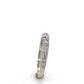 14K White Gold Diamond Lady's Fashion Ring; 0.10CTW; Size 6.5