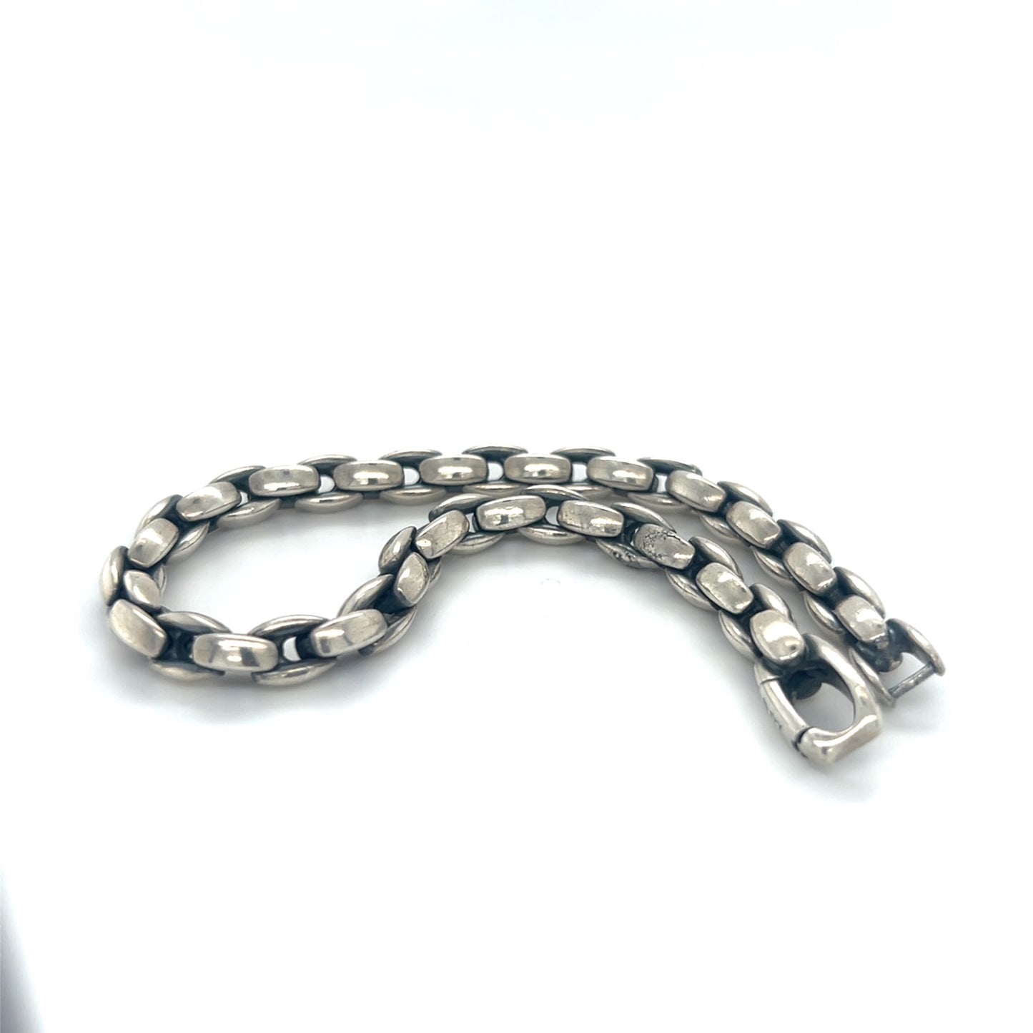 925 Sterling Silver David Yurman 9" Streamline Link Bracelet