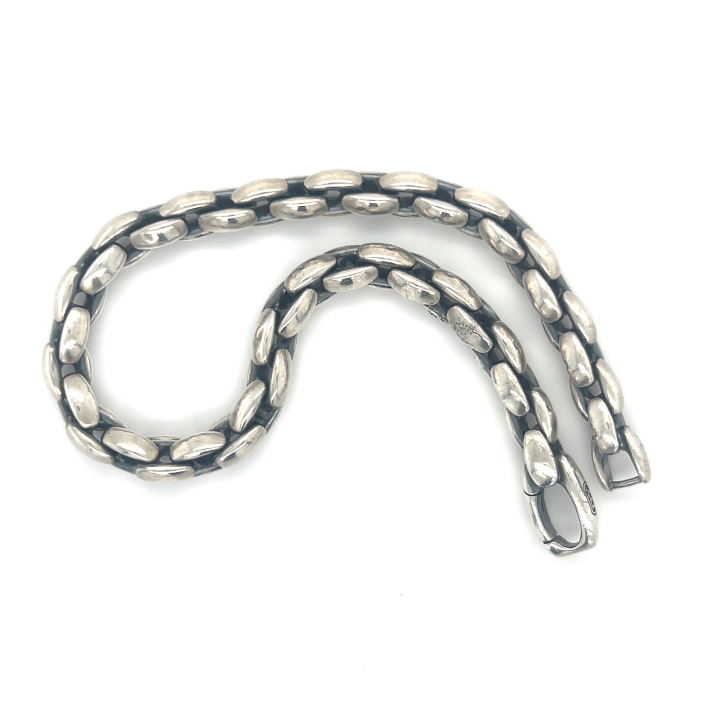 925 Sterling Silver David Yurman 9" Streamline Link Bracelet