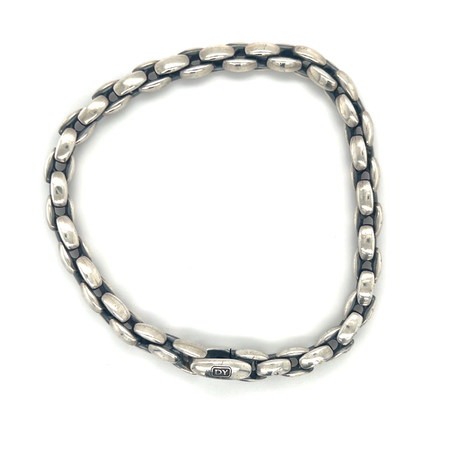925 Sterling Silver David Yurman 9" Streamline Link Bracelet
