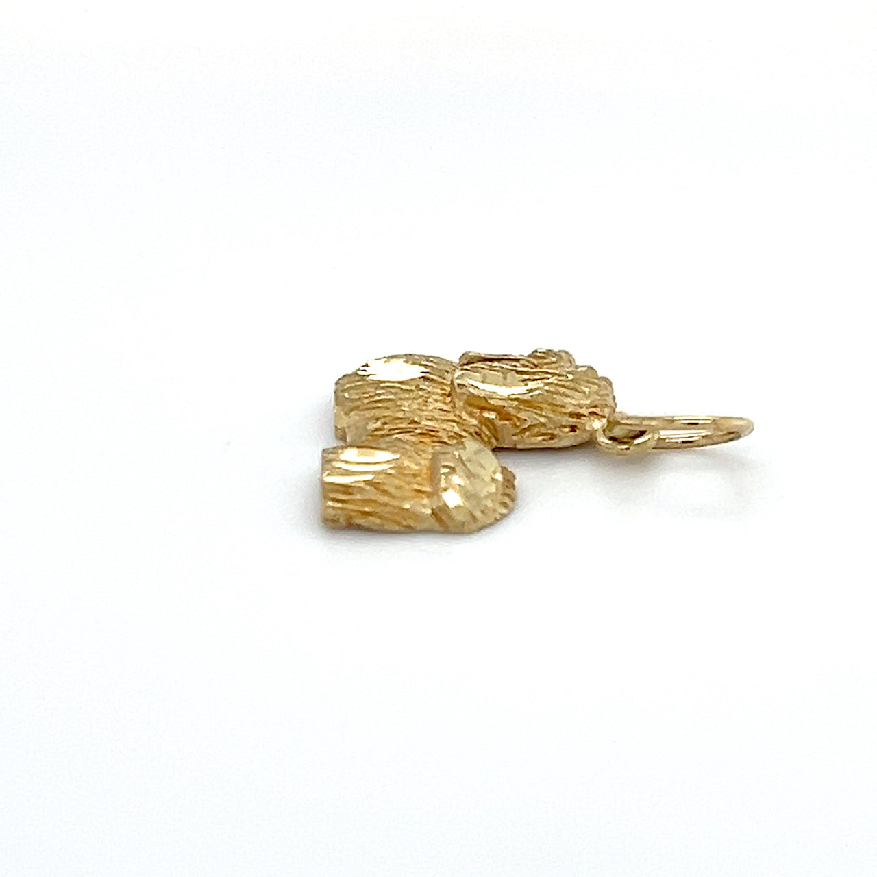 14K Yellow Gold Dog Pendant; 0.9DWT; 1.4g