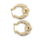 14K Yellow Gold Hoop Earrings; 0.7DWT; 1.1g