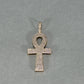 10K Yellow Gold Diamond Ankh Pendant; 1.0CTW; 15.7g