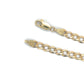 10K Yellow Gold 22.5" Curb Chain; 11.2g