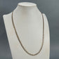 10K Yellow Gold 22.5" Curb Chain; 11.2g