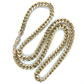10K Yellow Gold 22" Curb Chain; 23.9g