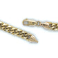 10K Yellow Gold 22" Curb Chain; 23.9g