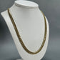 10K Yellow Gold 22" Curb Chain; 23.9g