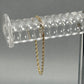10K Yellow Gold 8" Rope Bracelet; 3.7DWT; 5.7g