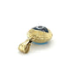 14K Yellow Gold Eye Pendant; 1DWT