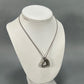 925 Sterling Silver David Yurman Cable Heart Necklace