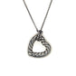 925 Sterling Silver David Yurman Cable Heart Necklace