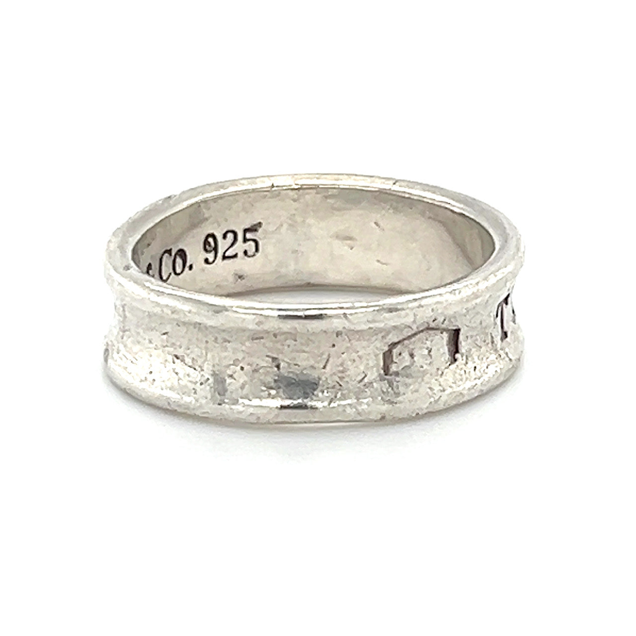 925 Sterling Silver Tiffany & Co. Ring; 6.5g; Size 8.5