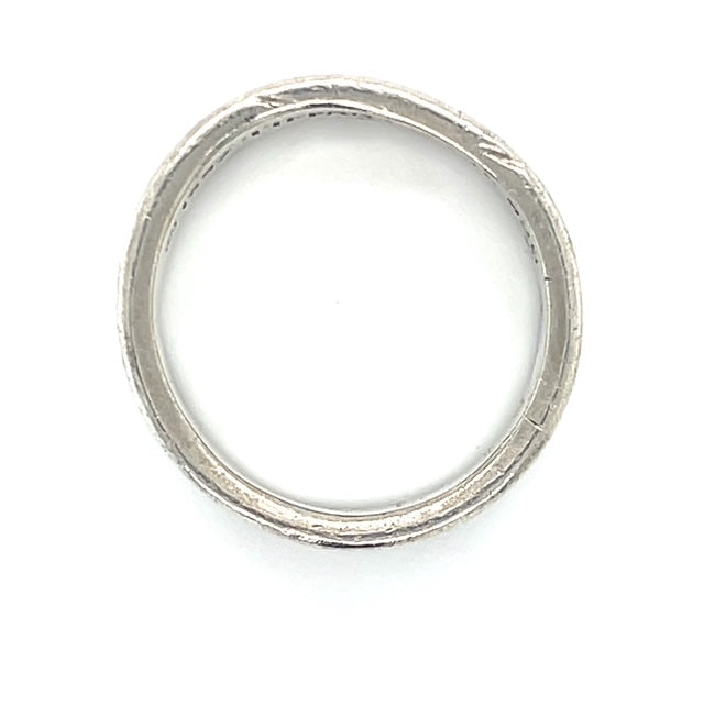 925 Sterling Silver Tiffany & Co. Ring; 6.5g; Size 8.5