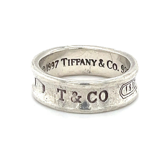 925 Sterling Silver Tiffany & Co. Ring; 6.5g; Size 8.5