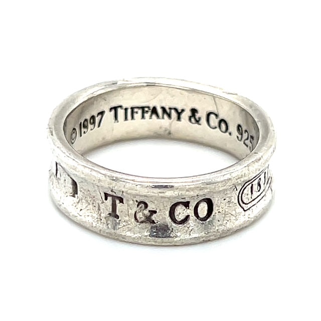 925 Sterling Silver Tiffany & Co. Ring; 6.5g; Size 8.5