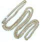 14K Yellow Gold 22" Curb Chain; 8.3g