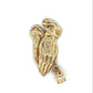 10K Yellow Gold Prayer Hands Pendant; 0.70DWT; 1.1g