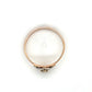 14K Rose Gold Diamond Lady's Fashion Ring; 0.10CTW; Size 6.5