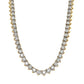 10K Yellow Gold Diamond 25" Chain Necklace