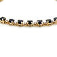 10K Yellow Gold Sapphire 7" Bracelet; 4.0DWT; 6.2g