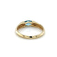 10K Yellow Gold Topaz Lady's Fashion Ring; 1.4DWT; Size 6.5