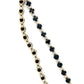 10K Yellow Gold Sapphire 7.5" Bracelet; 4.4DWT; 6.8g