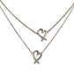 925 Sterling Silver Tiffany & Co. Paloma Picasso Heart Necklace/Bracelet Set