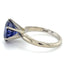 14K White Gold Amethyst Lady's Ring; 4.1g; Size 6