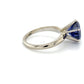 14K White Gold Amethyst Lady's Ring; 4.1g; Size 6