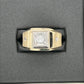 14K Yellow Gold Diamond Fashion Ring; 0.15CTW; Size 7
